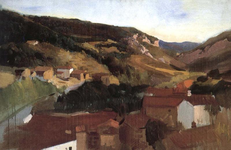 Joaquin Sorolla Valley oil painting image